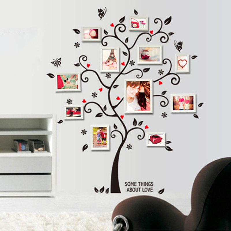 DIY Family Photo Frame Tree Wa - Family Tree Print ulasan dan harga