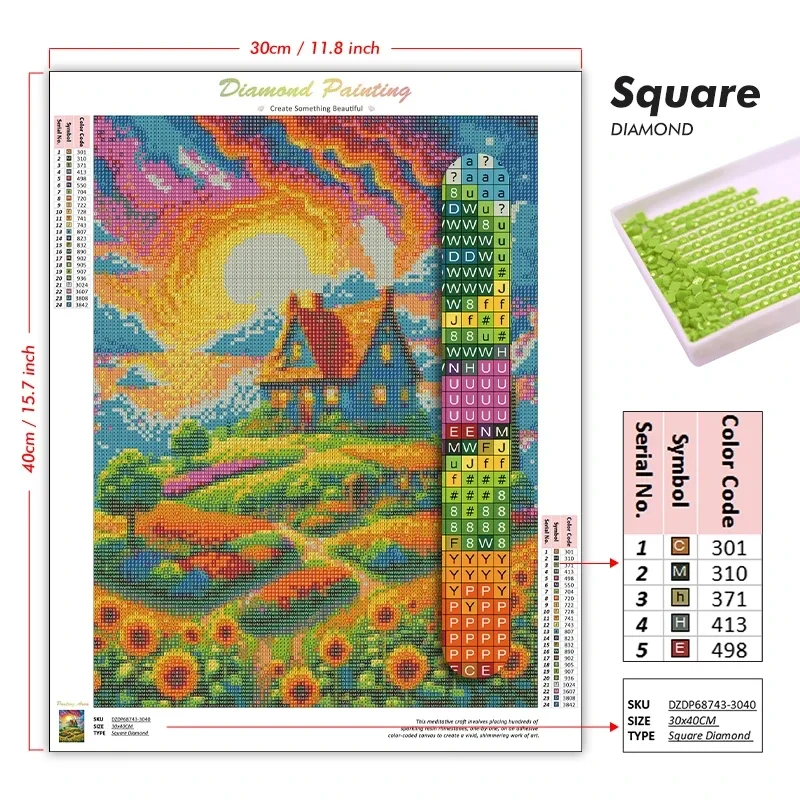 Diamond Painting Kit Maomao Ji - Photo Mosaic Print ulasan dan harga