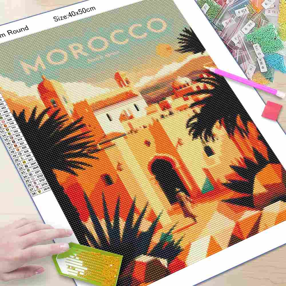 DIY Diamond Painting Cozy Lofi - Photo Mosaic Print ulasan dan harga