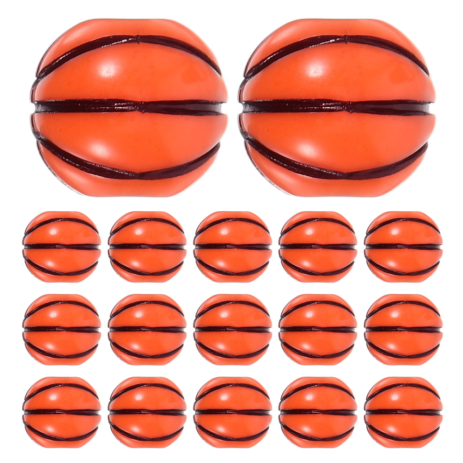 100Pcs Basketball Beads Acryli - Coordinates Bracelet ulasan dan harga
