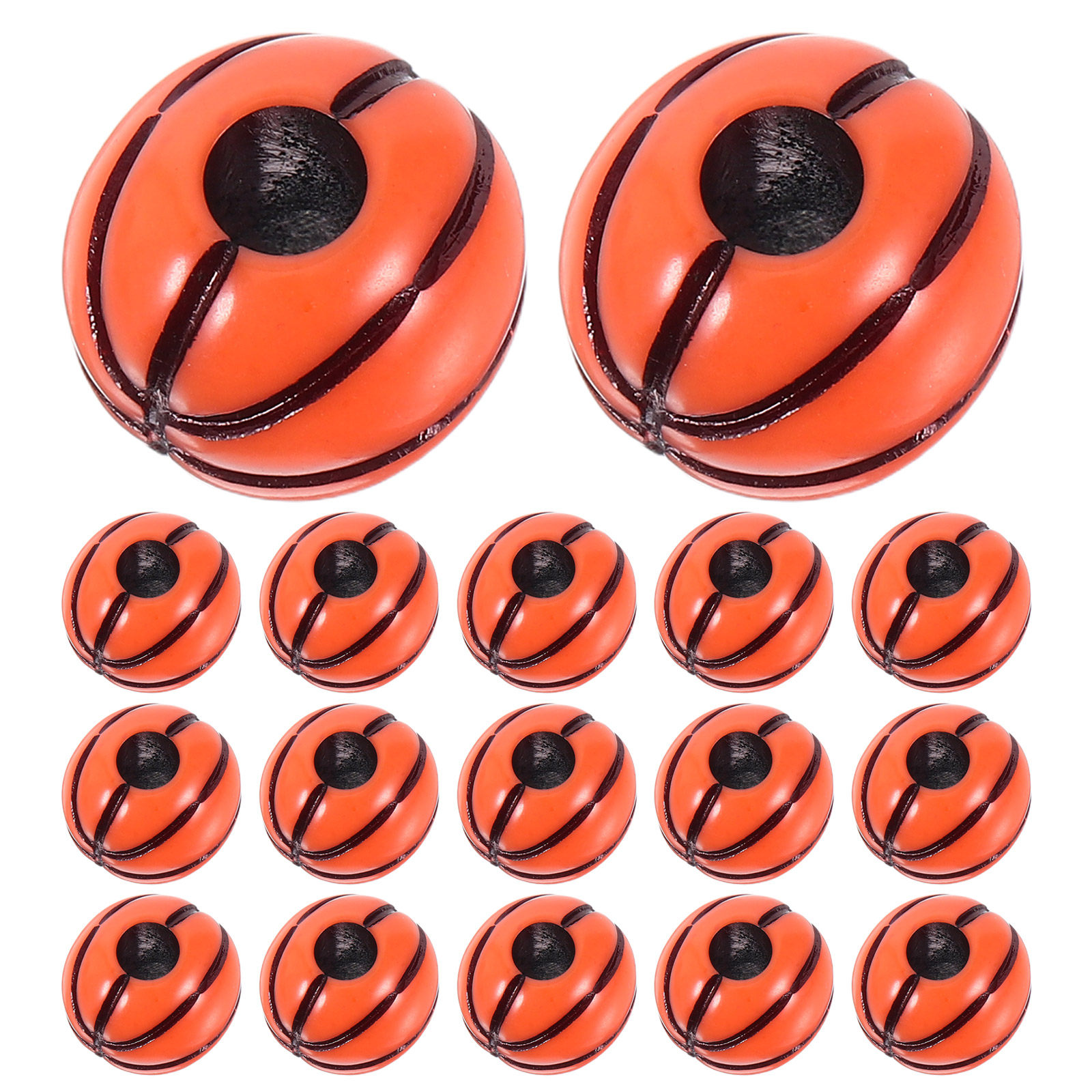 100Pcs Basketball Beads Acryli - Coordinates Bracelet ulasan dan harga